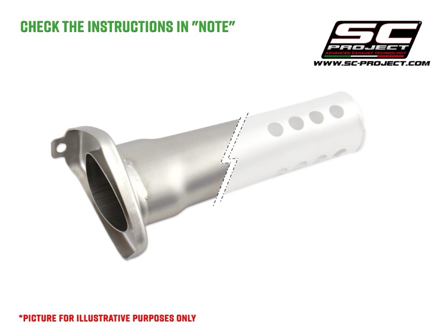 Picture of dB-killer for SC1-R exhaust