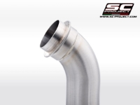 Picture of De-cat link pipe stainless steel, compatible with specific SC-Project range and OEM exhaust