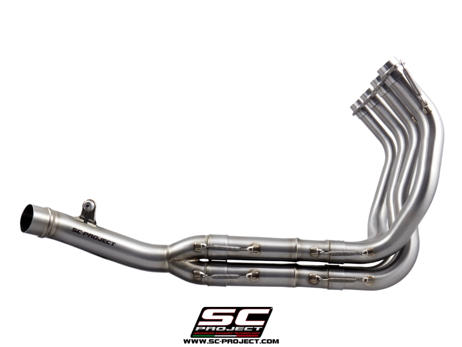 Picture of 4-2-1 Titanium headers, compatible with specific SC-Project range