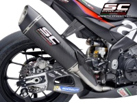 Picture of 4-2-1 Titanium full exhaust system, with SC1-R carbon exhaust (350 mm)