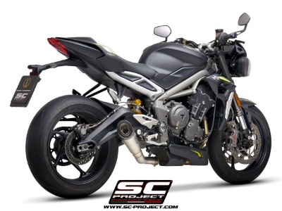 SC-Project - SC-Project exhaust for Triumph STREET TRIPLE 765 S