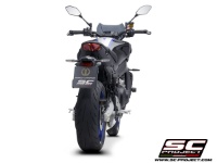 Picture of 3-1 Stainless steel full exhaust system, matt black, with STR-1 exhaust