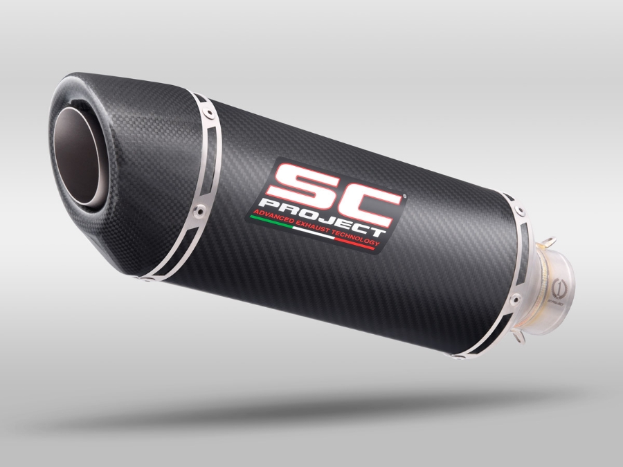Picture of Oval carbon exhaust