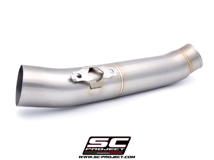 Picture of De-cat link pipe stainless steel, compatible with SC-Project headers